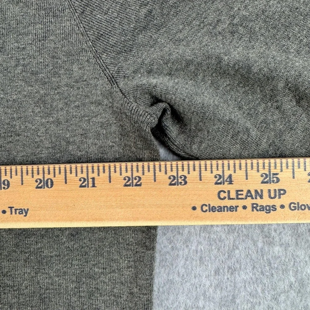 Polo By Ralph Lauren Sweater Mens XL Gray Pima Cotton V Neck Pullover Pony Logo